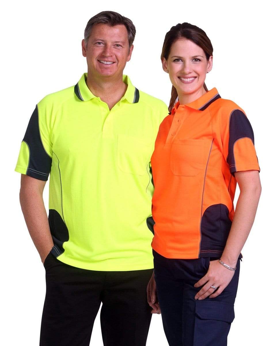 Australian Industrial Wear Work Wear AIW Alliance short sleeve safety polo - Unisex SW71